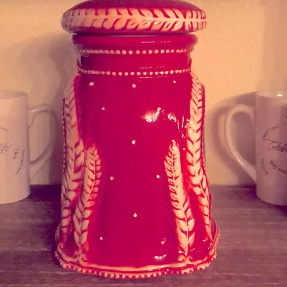 Blue Sky Ceramics Heather Goldminc 2012 Handsome Red Rooster Cookie Jar - Picture 2 of 6